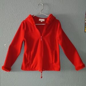 Carolyn Taylor Vibrant Red Puffer Jacket